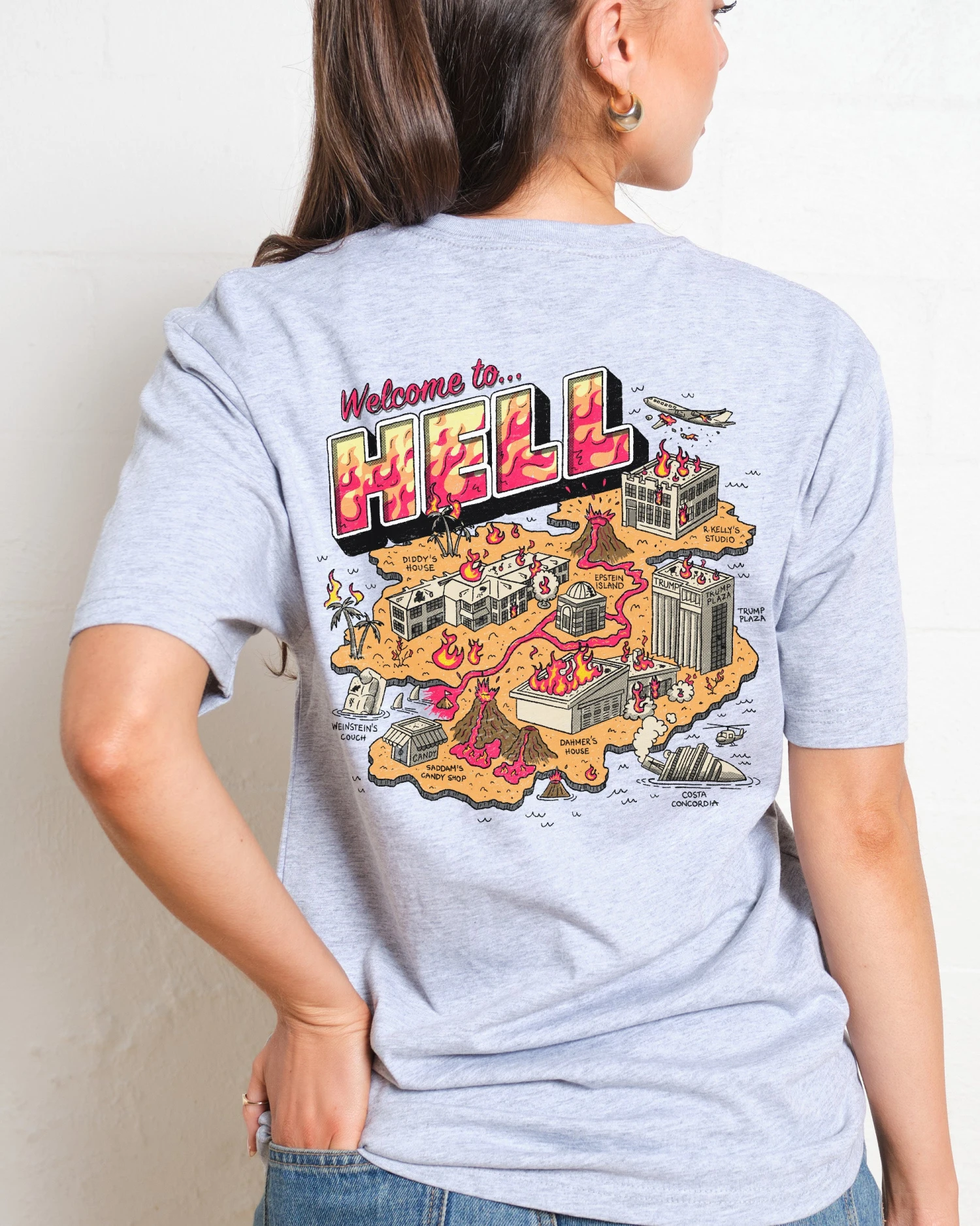 Welcome To Hell T-Shirt 11 Welcome To Hell T-Shirt - Image 9