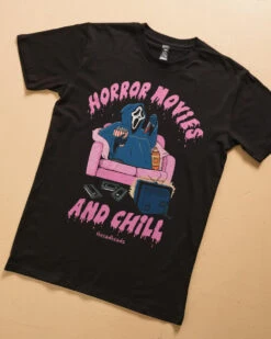 Horror Movies And Chill T-Shirt -Thread Heads Sale Store HORRORMOVIES CHILL Website 2