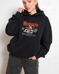 Monaco Racing Hoodie -Thread Heads Sale Store Hoodie Black Front 06afd8a6 fd0f 4808 a44f 36851cc034d1