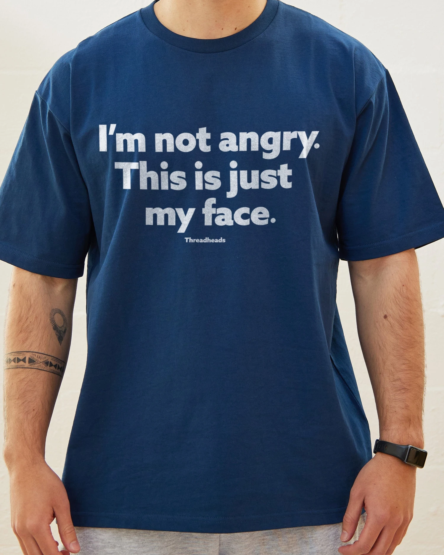 I'm Not Angry T-Shirt 4 I'm Not Angry T-Shirt - Image 2