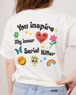 Inspire My Inner Serial Killer T-Shirt -Thread Heads Sale Store InspireMyInnerSerialKiller Back