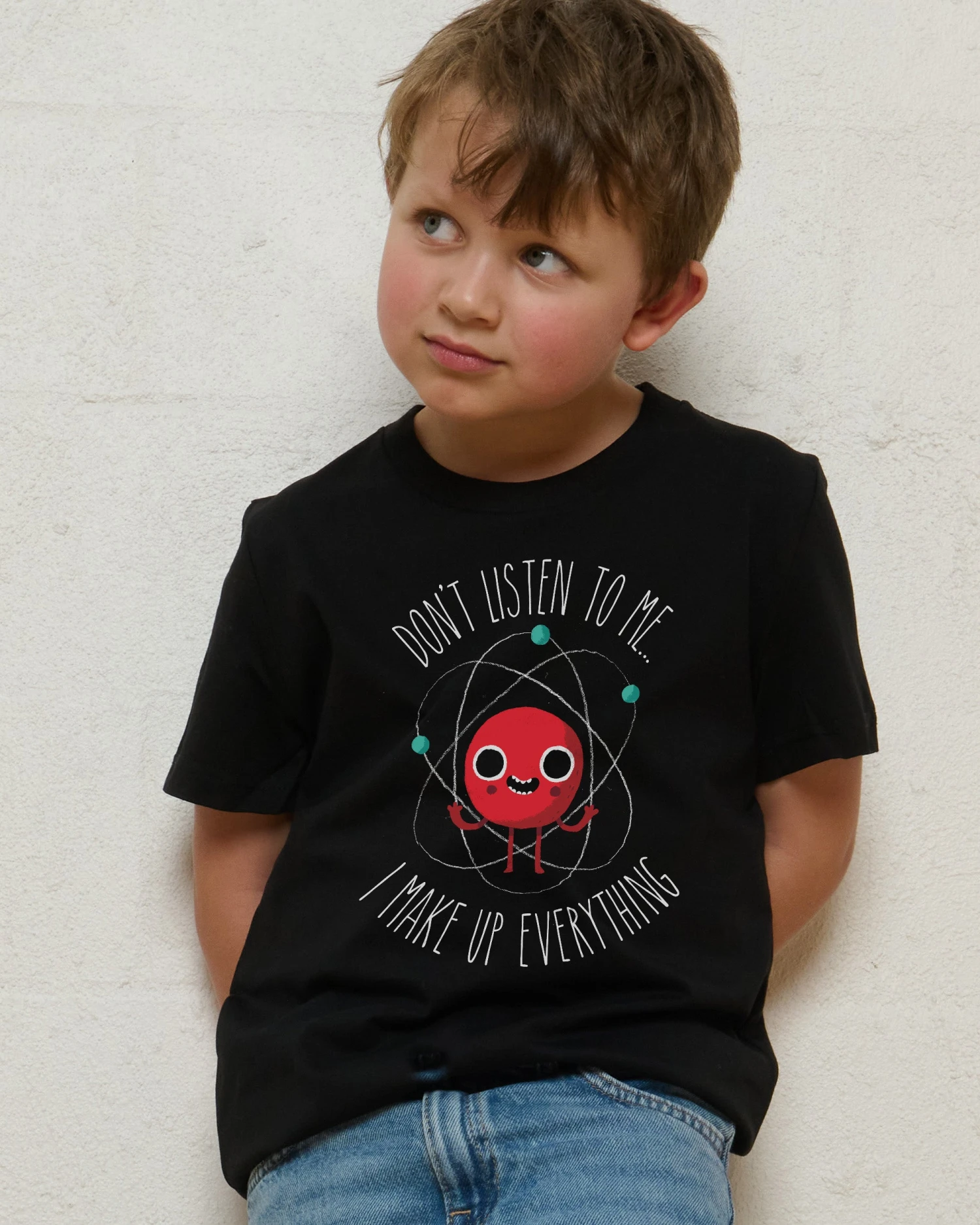 Never Trust An Atom Kids T-Shirt 4 Never Trust An Atom Kids T-Shirt - Image 2
