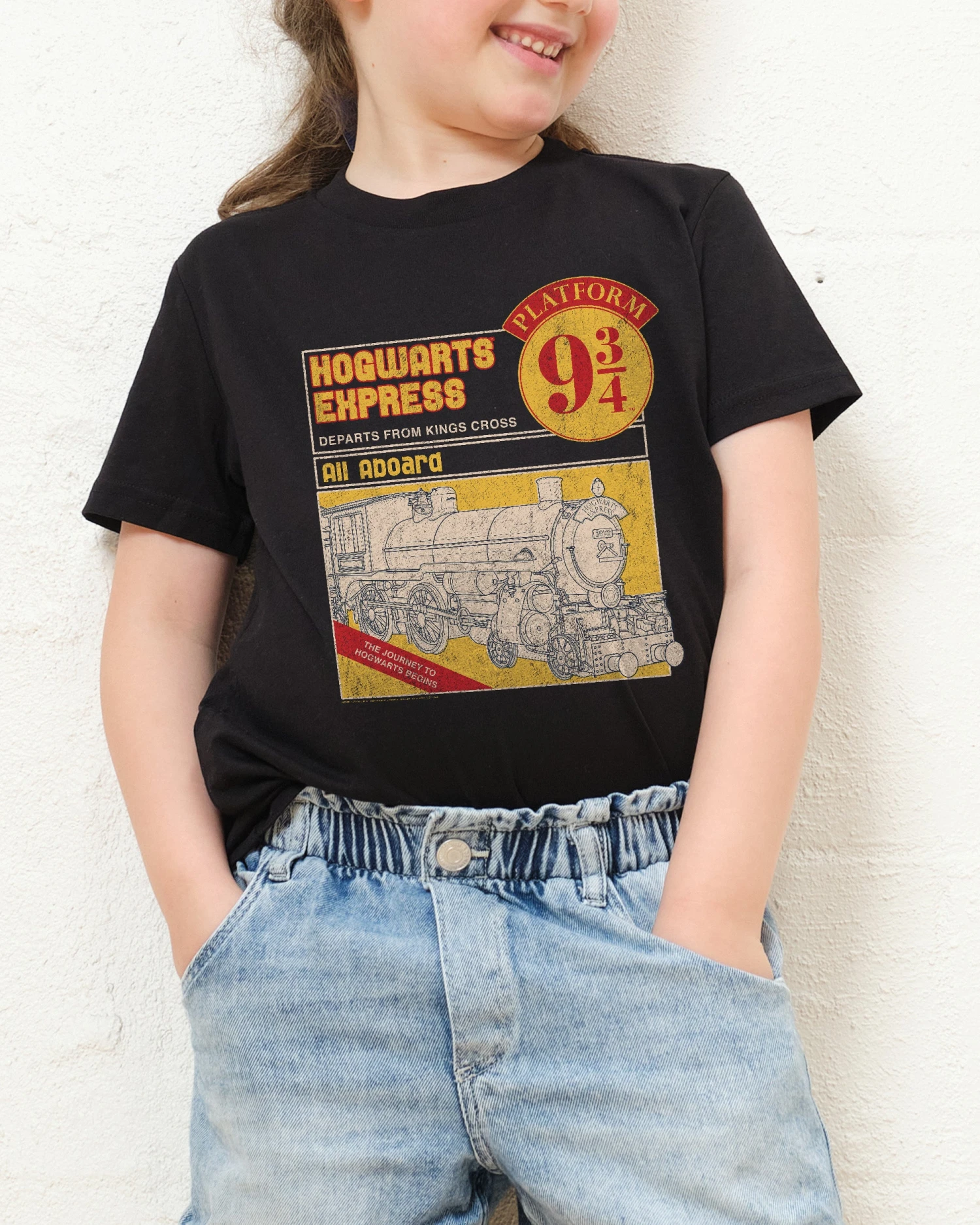 Harry Potter Platform Nine And Three Quarters Kids T-Shirt 3 Harry Potter Platform Nine And Three Quarters Kids T-Shirt