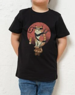 Shinobi Cat Kids T-Shirt
