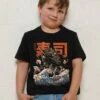 Sushi Dragon Kids T-Shirt -Thread Heads Sale Store KidsBlackTee 8fb41045 25d9 47c3 b3b7 66cb00c756c5