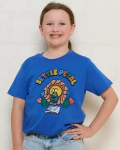 Settle Petal Kids T-Shirt -Thread Heads Sale Store KidsBlueTee e9f6ed8e 4b69 4509 85c1 9870f59e3fce