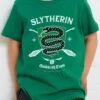 Harry Potter Slytherin Quidditch Team Kids T-Shirt -Thread Heads Sale Store KidsGreenTee