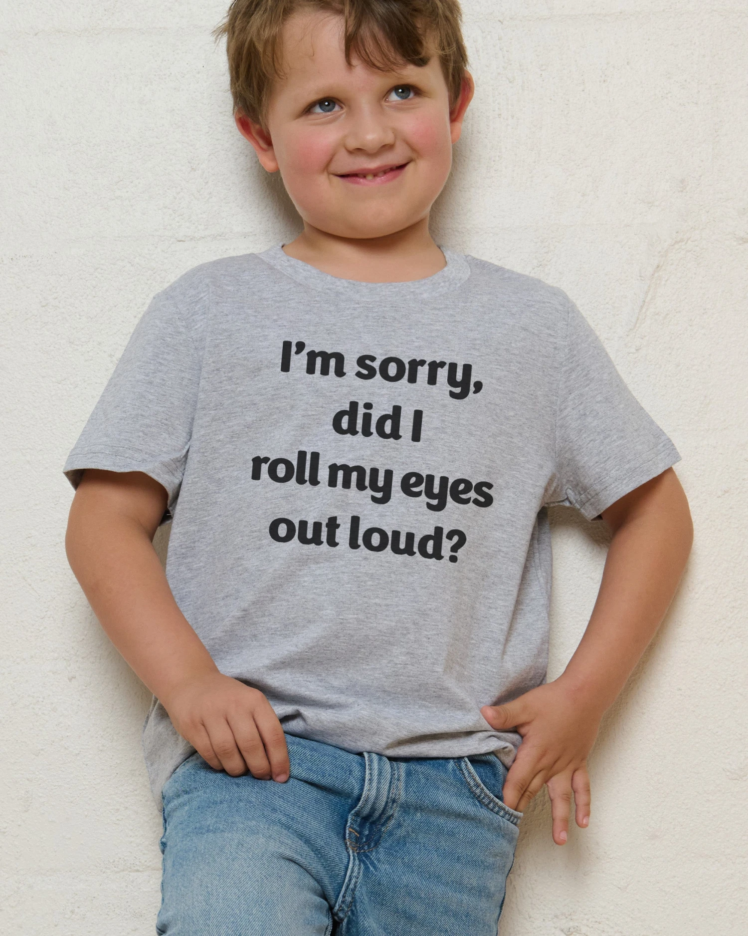 Roll My Eyes Kids T-Shirt 4 Roll My Eyes Kids T-Shirt - Image 2