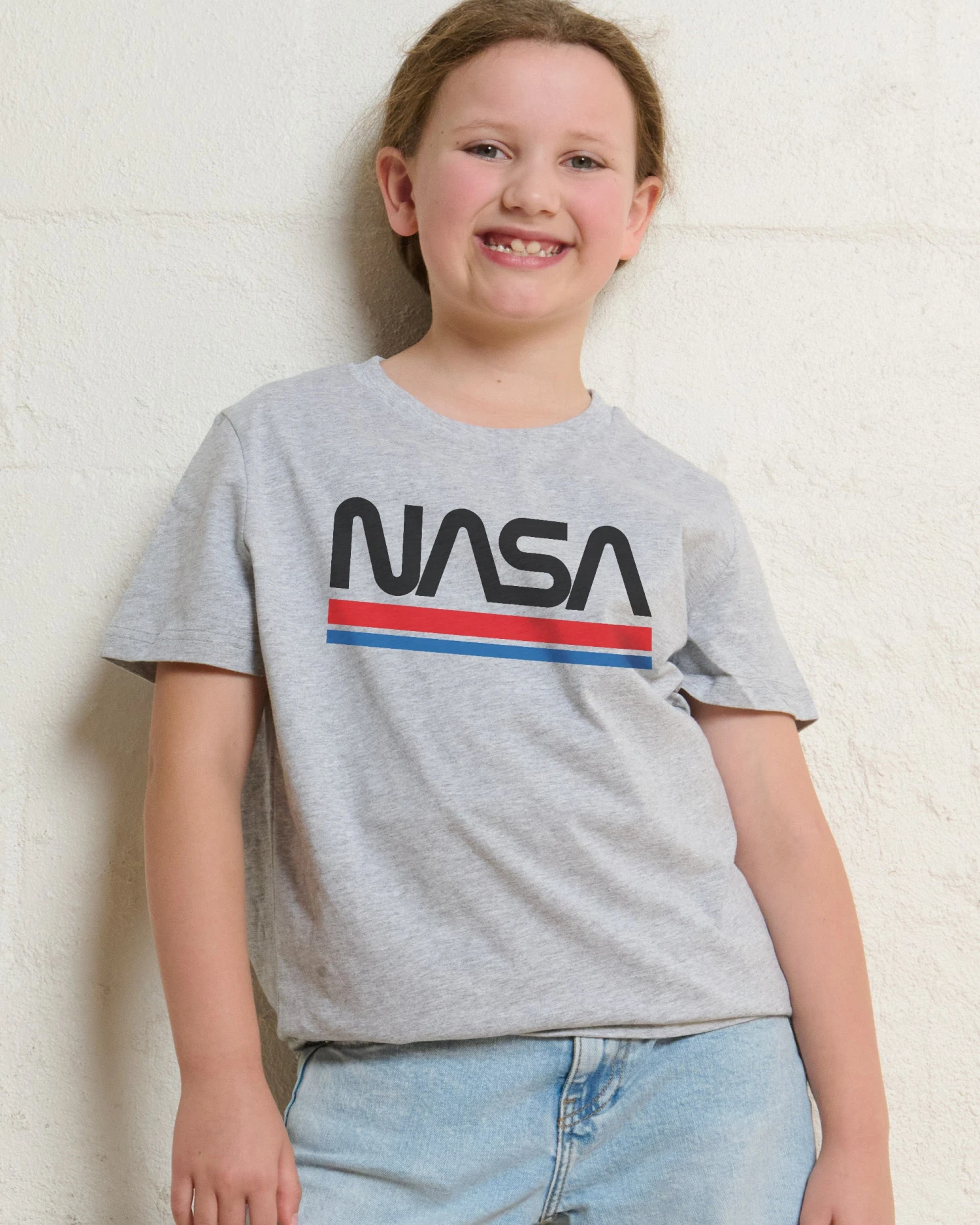 NASA Stripes Kids T-Shirt 5 NASA Stripes Kids T-Shirt - Image 3
