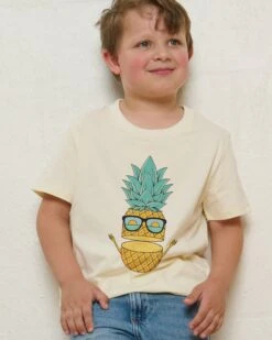 Pineapple Sunglasses Kids T-Shirt -Thread Heads Sale Store KidsNaturalTee 10fee18f 8aa8 42b4 821e cb7f537c2ef7