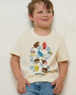 Ice Creams & Popsicles Kids T-Shirt -Thread Heads Sale Store KidsNaturalTee 34b6a15e 6a4d 4ed2 af56 2a6f8005a5b1