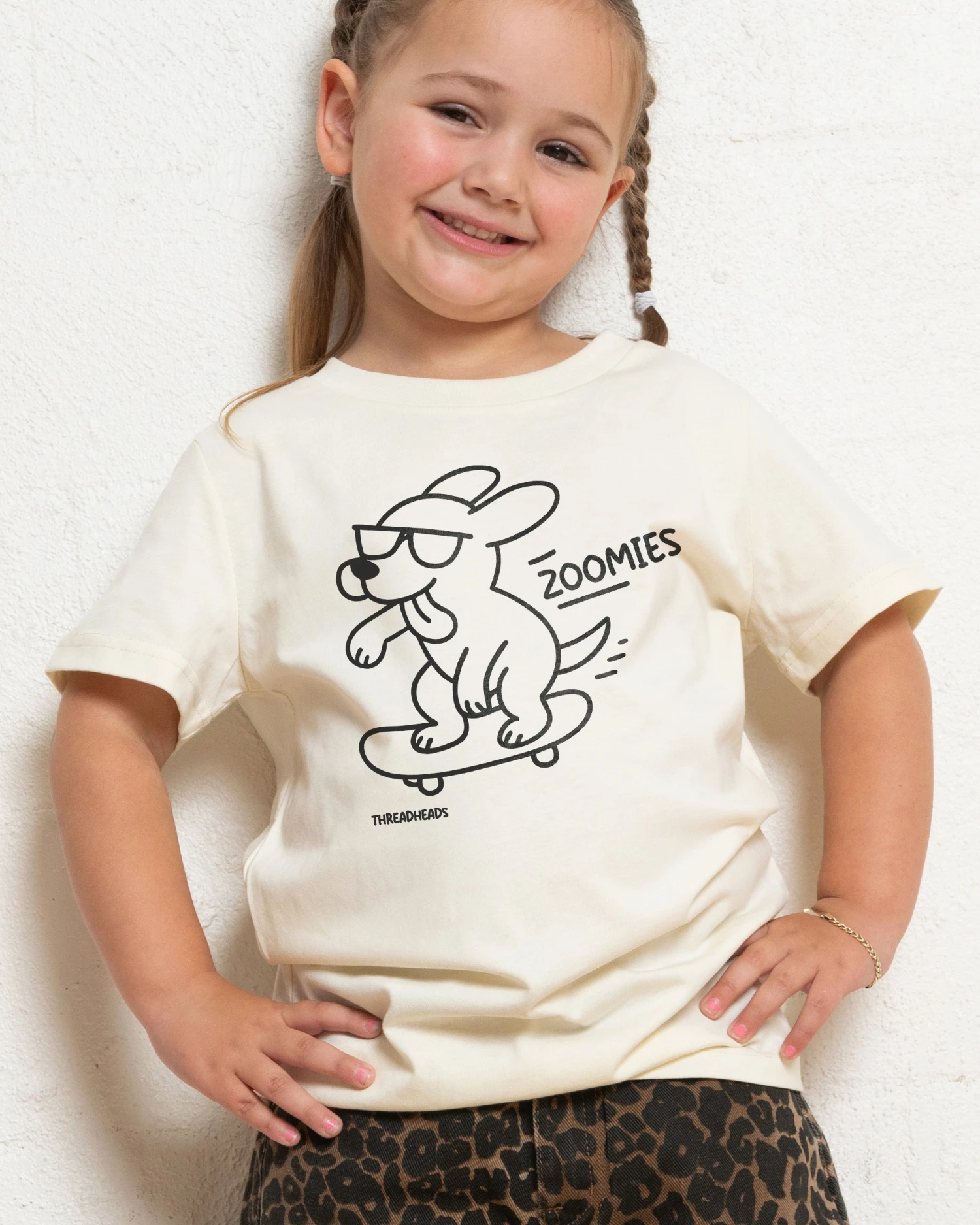 Dog Zoomies Kids T-Shirt 6 Dog Zoomies Kids T-Shirt - Image 4