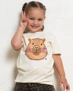 Capybara Face Kids T-Shirt 9 Capybara Face Kids T-Shirt -Thread Heads Sale Store KidsNaturalTee e67f9270 efdb 43d7 ad1e 0f9a33a90acd