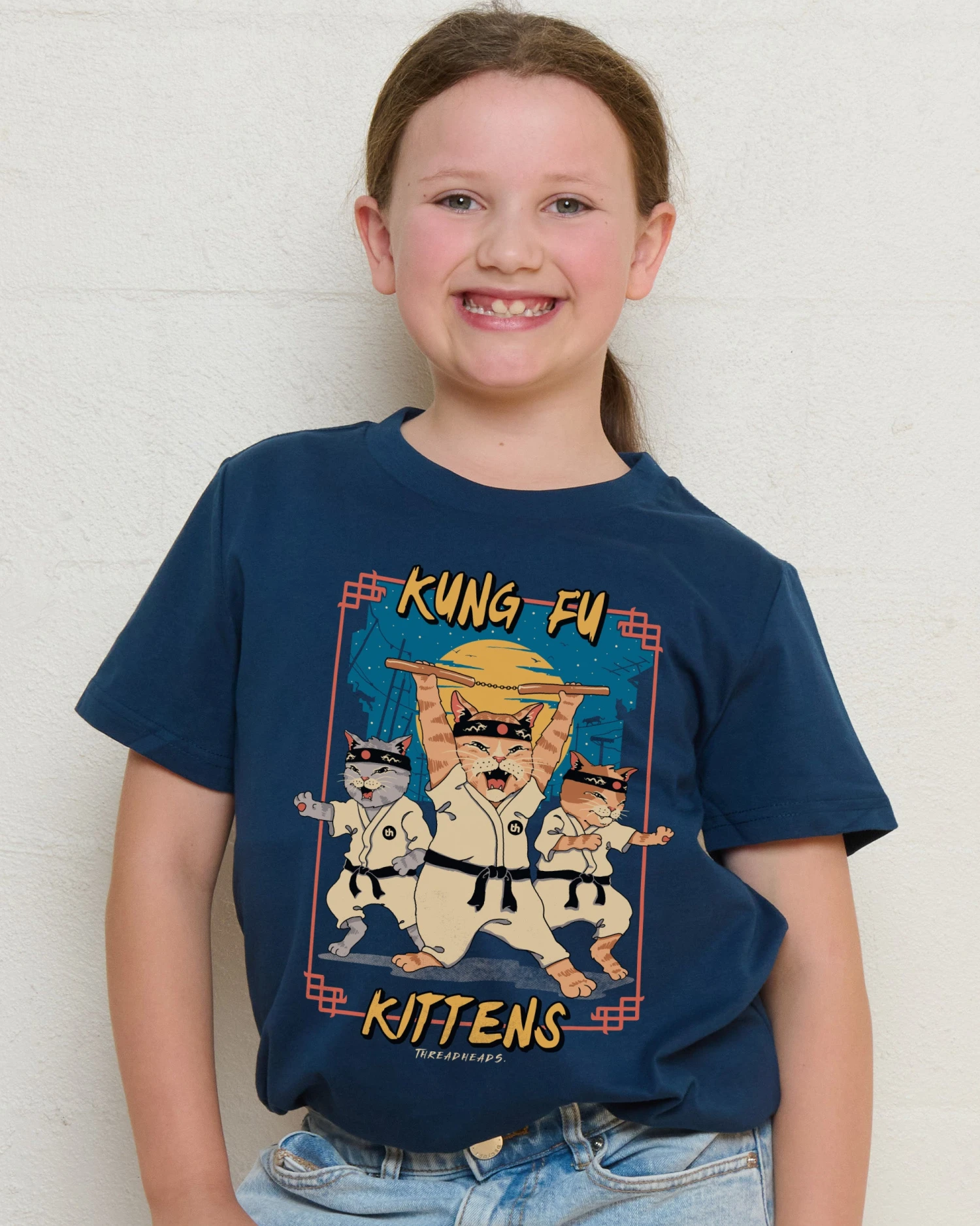 Kung Fu Kittens Kids T-Shirt 4 Kung Fu Kittens Kids T-Shirt - Image 2
