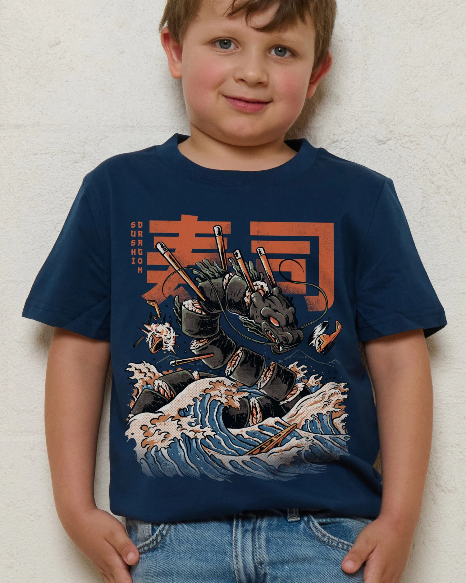 Sushi Dragon Kids T-Shirt 5 Sushi Dragon Kids T-Shirt - Image 3