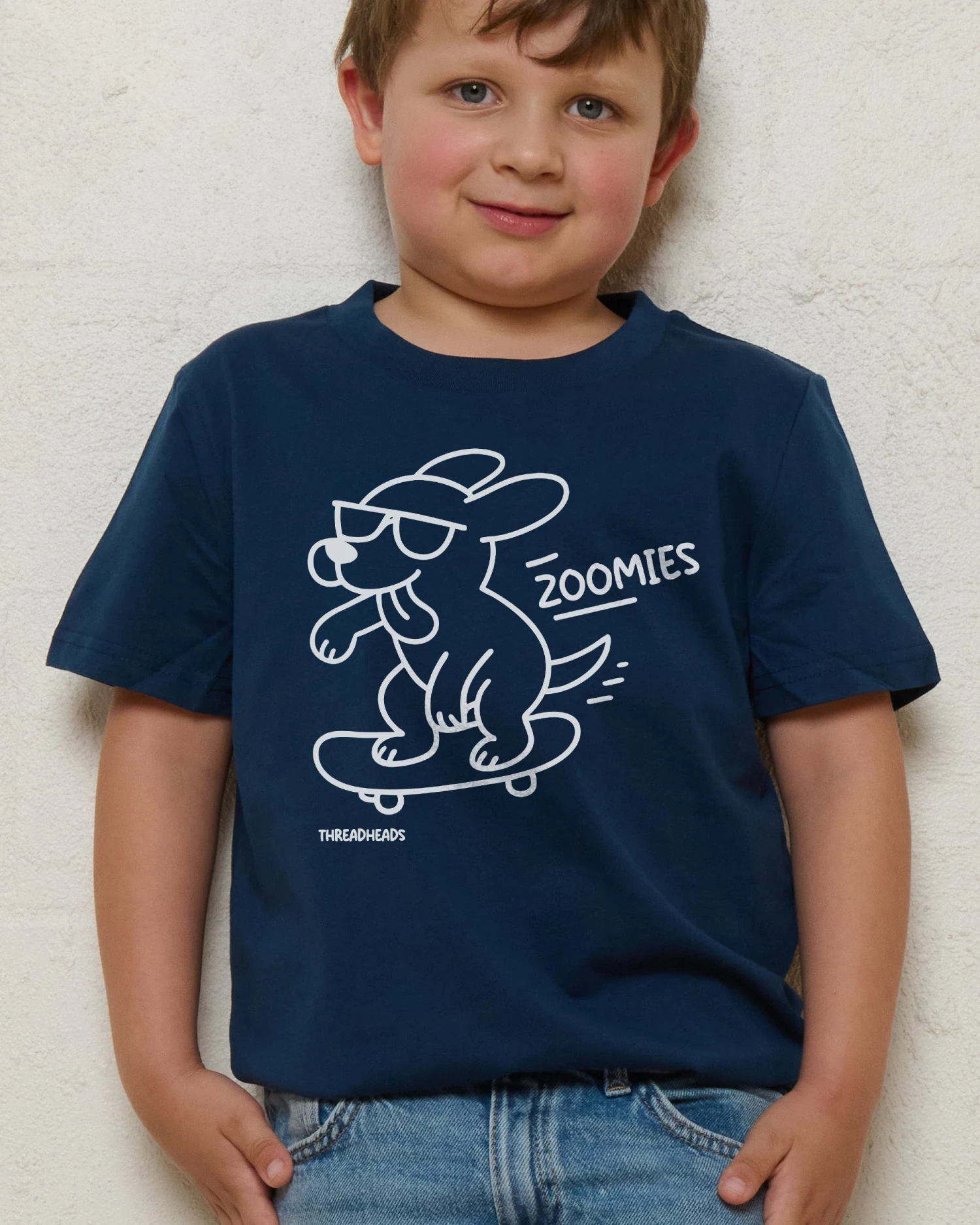 Dog Zoomies Kids T-Shirt 4 Dog Zoomies Kids T-Shirt - Image 2