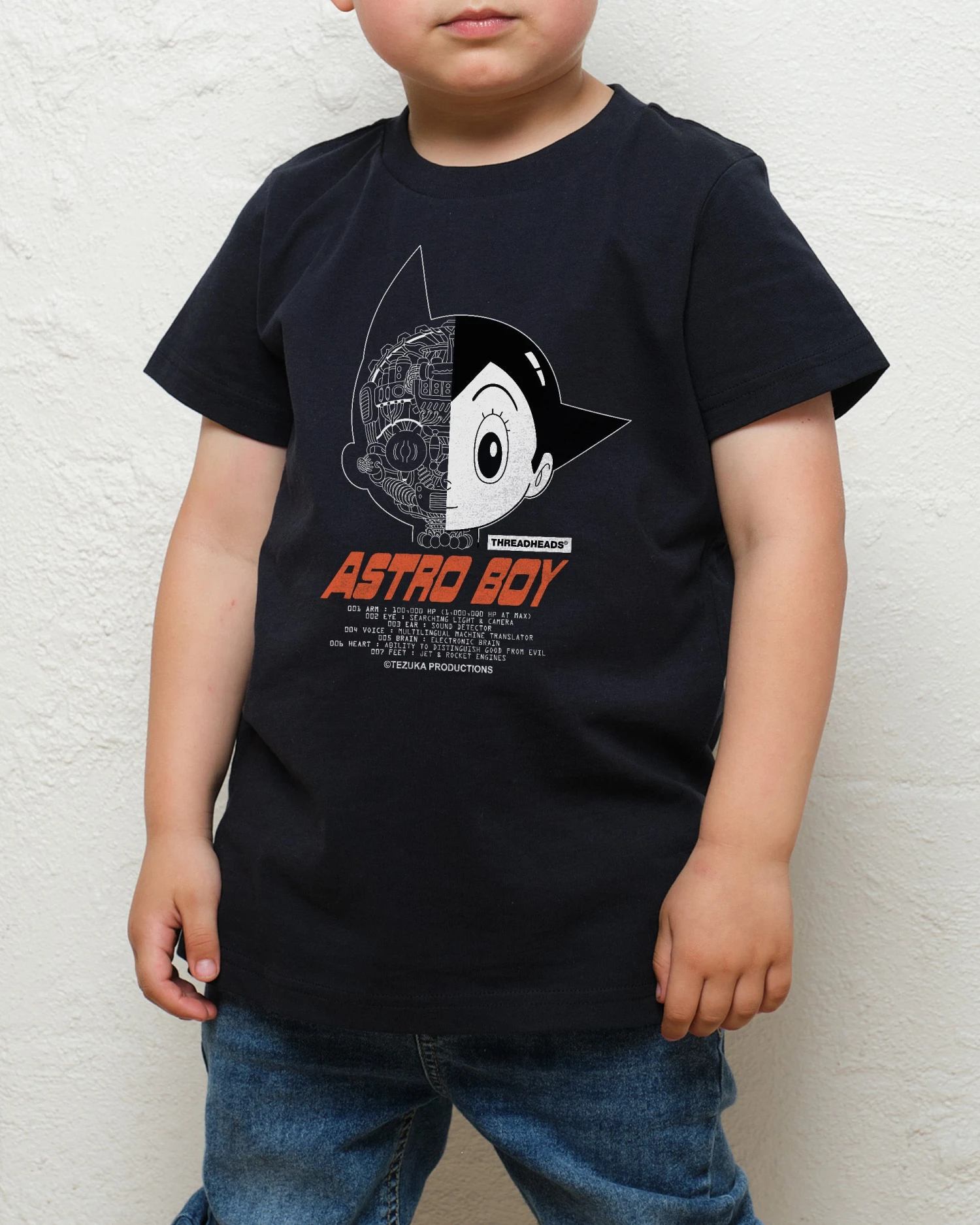 Astro Boy Head Data Kids T-Shirt 3 Astro Boy Head Data Kids T-Shirt