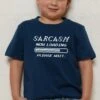 Sarcasm Loading Kids T-Shirt -Thread Heads Sale Store KidsNavyTee f45c8279 8b6d 4b9d b03f 5a7529b31964