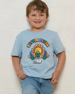 Settle Petal Kids T-Shirt -Thread Heads Sale Store KidsPaleBlueTee 3ff174f7 39d3 4242 af42 070cc8803e9e