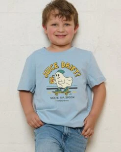 Skate. Sip. Spook Kids T-Shirt -Thread Heads Sale Store KidsPaleBlueTee 4f2d27c1 7346 42ba a9e2 98f2a6aed611