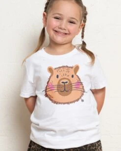 Capybara Face Kids T-Shirt 8 Capybara Face Kids T-Shirt -Thread Heads Sale Store KidsWhiteTee a9e70f8f ff28 4e4e 9426 1ebd3a673656