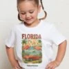 Florida Kids T-Shirt -Thread Heads Sale Store KidsWhiteTee f212a090 d473 4ce1 84f6 b7fe6d0edc5b