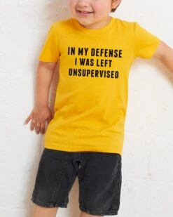 Left Unsupervised Kids T-Shirt -Thread Heads Sale Store KidsYellowTee db739b51 7689 4848 be96 5f2d2d2270cc