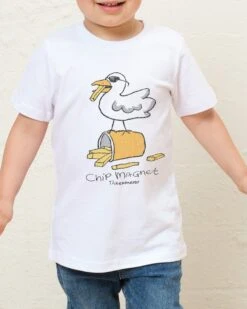 Chip Magnet Kids T-Shirt -Thread Heads Sale Store Kids White Tee 0d925054 4e00 461d 9cbf d43c779d6906