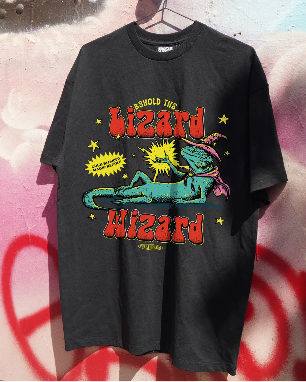 Lizard Wizard T-Shirt 4 Lizard Wizard T-Shirt - Image 2