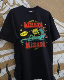 Lizard Wizard T-Shirt 17 Lizard Wizard T-Shirt -Thread Heads Sale Store LIZARDWIZARD MODEL BLACK HUNGUP Website