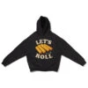 Let's Roll Hoodie -Thread Heads Sale Store Lets roll hoodie black flat