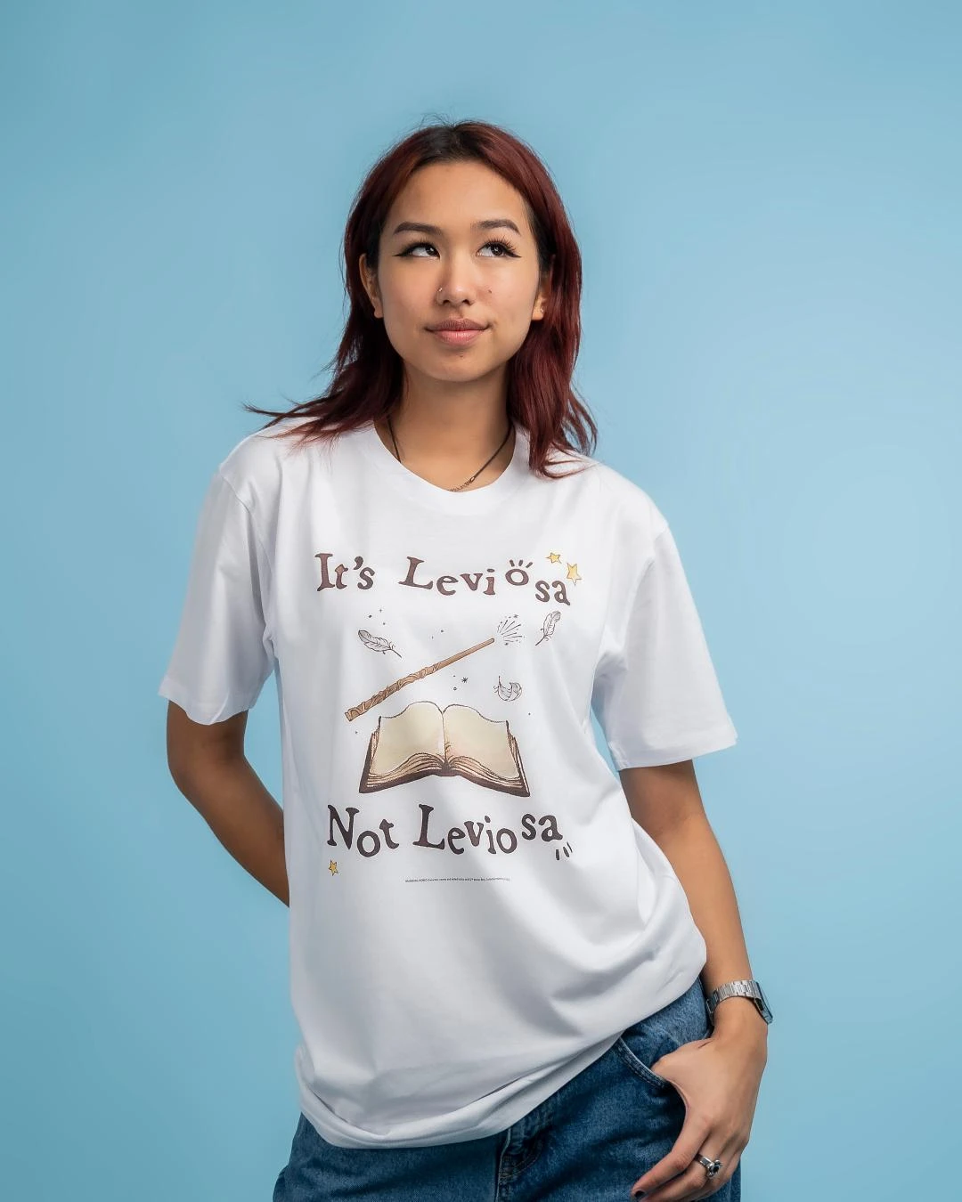 Harry Potter It's Leviosa Not Leviosa T-Shirt 5 Harry Potter It's Leviosa Not Leviosa T-Shirt - Image 3