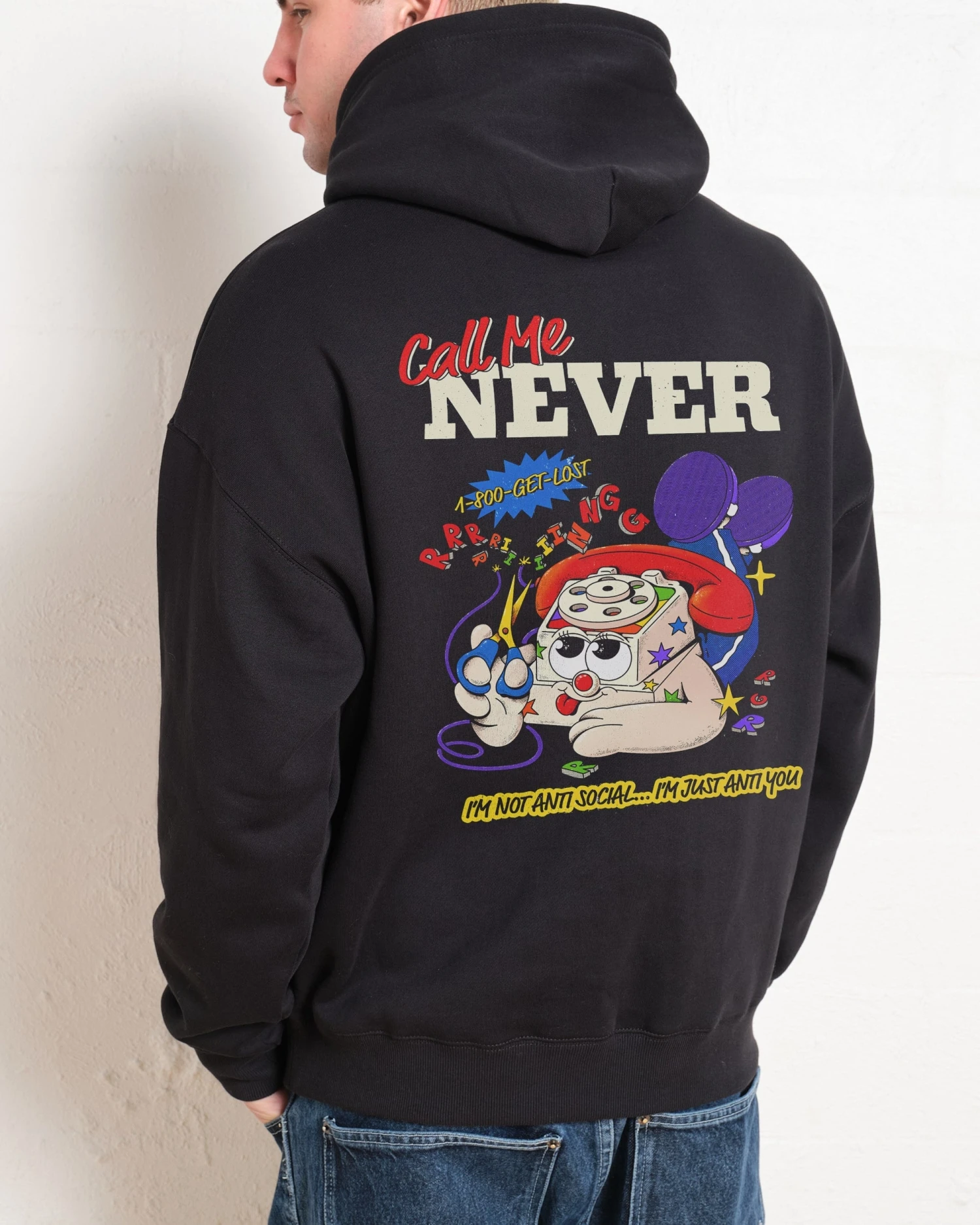 Call Me Never Hoodie 11 Call Me Never Hoodie - Image 9