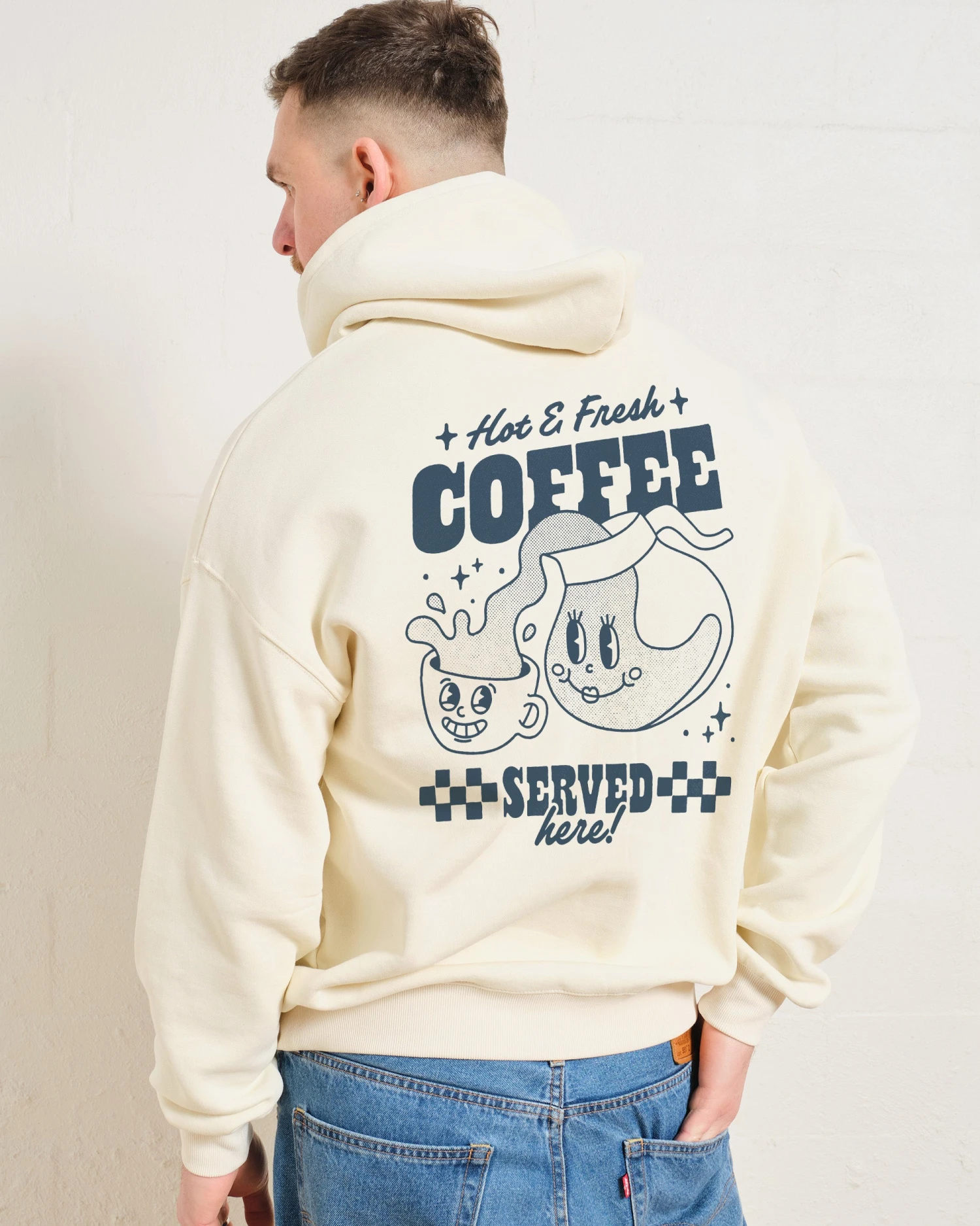 Hot & Fresh Coffee Hoodie 3 Hot & Fresh Coffee Hoodie