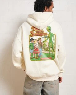 Don't Talk To Strangers Front And Back Hoodie -Thread Heads Sale Store Natural Back 1 9b3e95d0 c2a0 4b8e 8608 cf3663cf952b