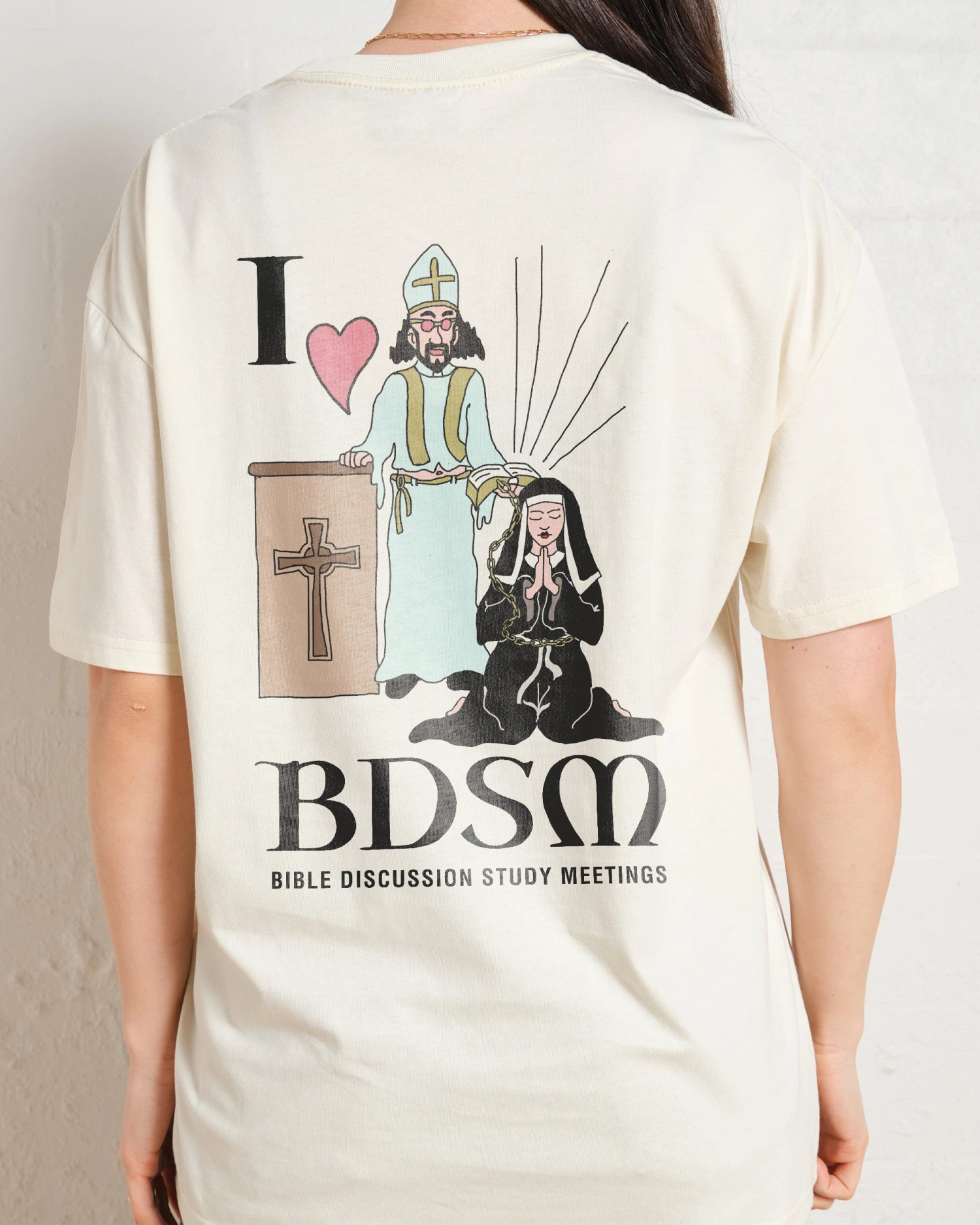 I Love BDSM T-Shirt 5 I Love BDSM T-Shirt - Image 3
