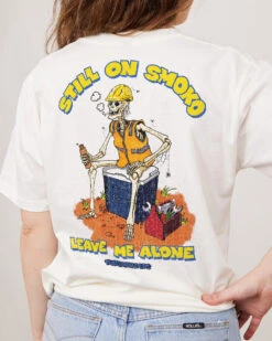 Still On Smoko T-Shirt -Thread Heads Sale Store Natural Ecom Mens Back