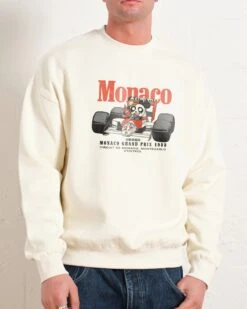 Monaco Racing Sweatshirt -Thread Heads Sale Store Natural Front 1 2d5cf434 a7fc 4045 bd6c 4a7589dc434d