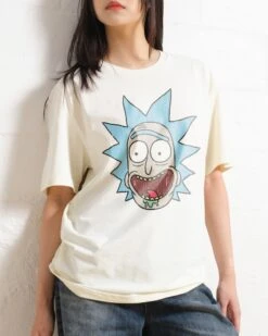 Rick And Morty Rick Sanchez T-Shirt -Thread Heads Sale Store Natural Front 01a7d41a 3c50 4952 a055 adaf8cfd0fc4