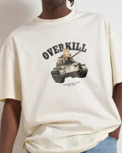 Overkill T-Shirt -Thread Heads Sale Store Natural Front 0539c62f 88af 4b13 983f 0030362f64a6