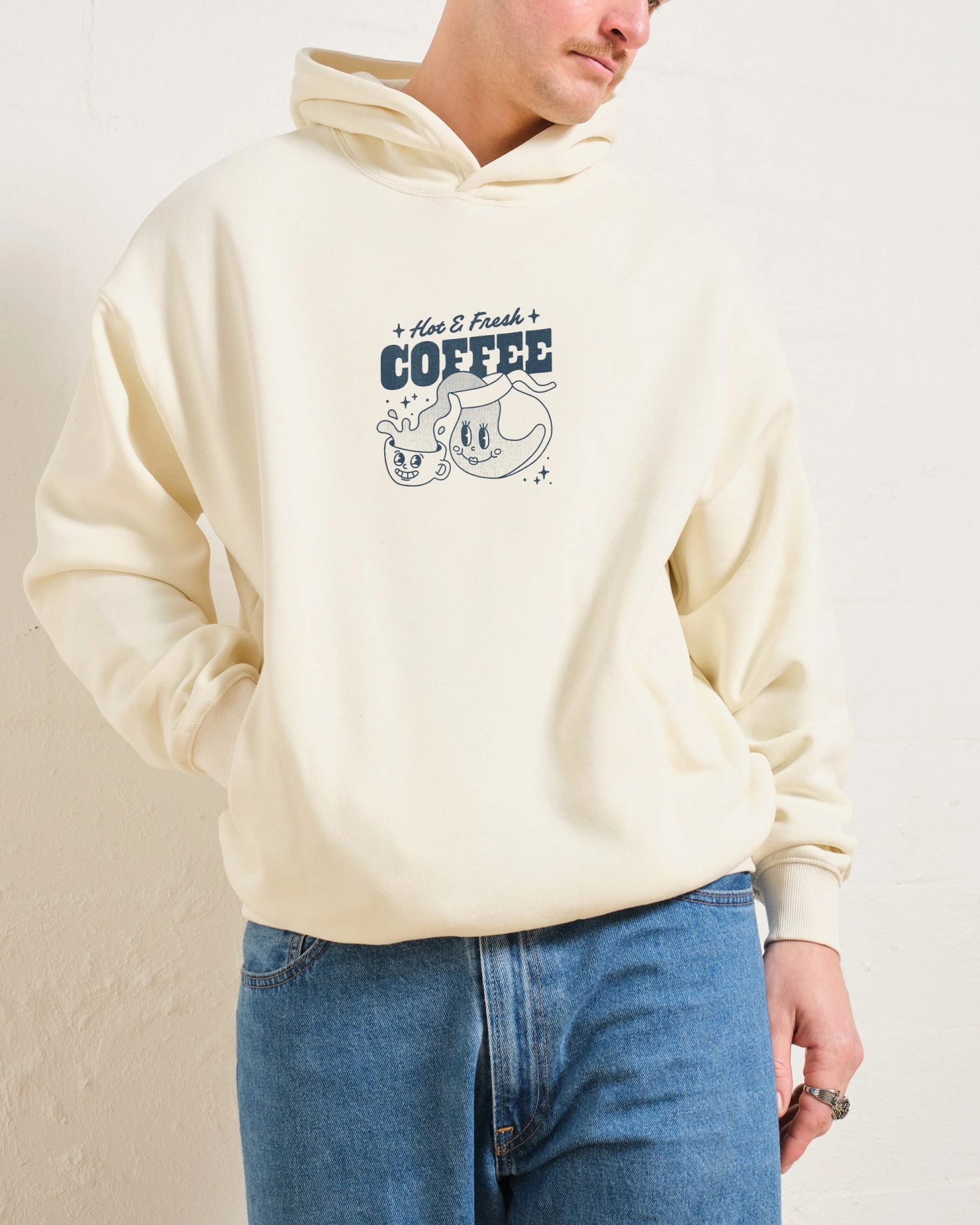 Hot & Fresh Coffee Hoodie 4 Hot & Fresh Coffee Hoodie - Image 2