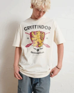 Harry Potter Gryffindor Quidditch Team T-Shirt 11 Harry Potter Gryffindor Quidditch Team T-Shirt -Thread Heads Sale Store Natural Front 11849ffd ecae 4ea3 aba7 f953d9c6634e