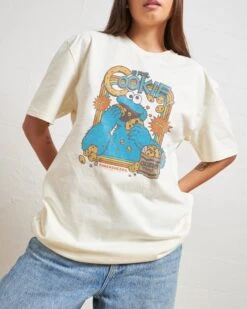 Sesame Street C Is For Cookie T-Shirt -Thread Heads Sale Store Natural Front 12d9073a 099b 4392 bdfc e2c6103478f7