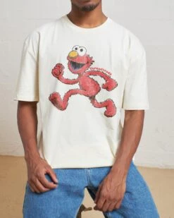 Sesame Street Elmo T-Shirt -Thread Heads Sale Store Natural Front 5346db29 9034 456c a50d 4c5fe17304d8