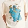 Sesame Street Cookie Monster Om Nom Nom T-Shirt -Thread Heads Sale Store Natural Front 5510fd38 8bf5 4a46 856e 768c7d9fc4a3