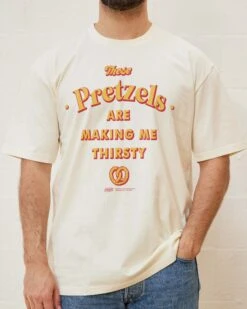 These Pretzels Are Making Me Thirsty T-Shirt -Thread Heads Sale Store Natural Front 5eb85648 3f69 4a29 807c 0c1e95975fac