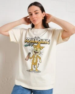 Rick And Morty Hey I'm Squanching Here T-Shirt -Thread Heads Sale Store Natural Front 78c32adc ee6a 4d19 88e7 41500c9c4562