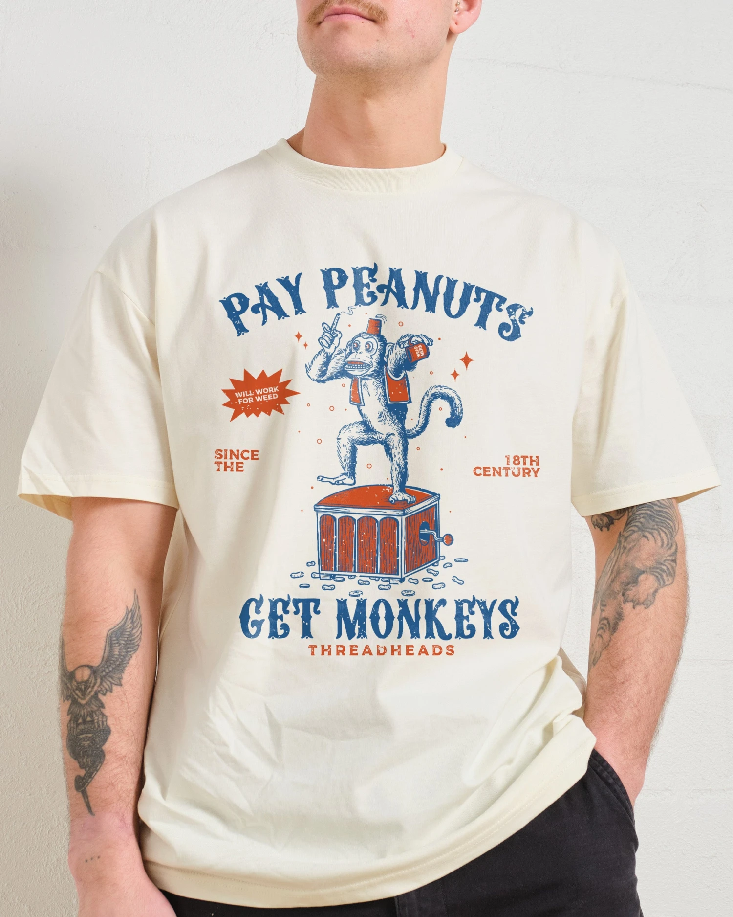 Pay Peanuts Get Monkeys T-Shirt 3 Pay Peanuts Get Monkeys T-Shirt
