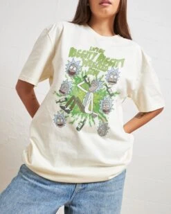 Rick And Morty Riggity Riggity Wrecked T-Shirt -Thread Heads Sale Store Natural Front 8e94df9e 6921 4154 bdc7 09803069a313
