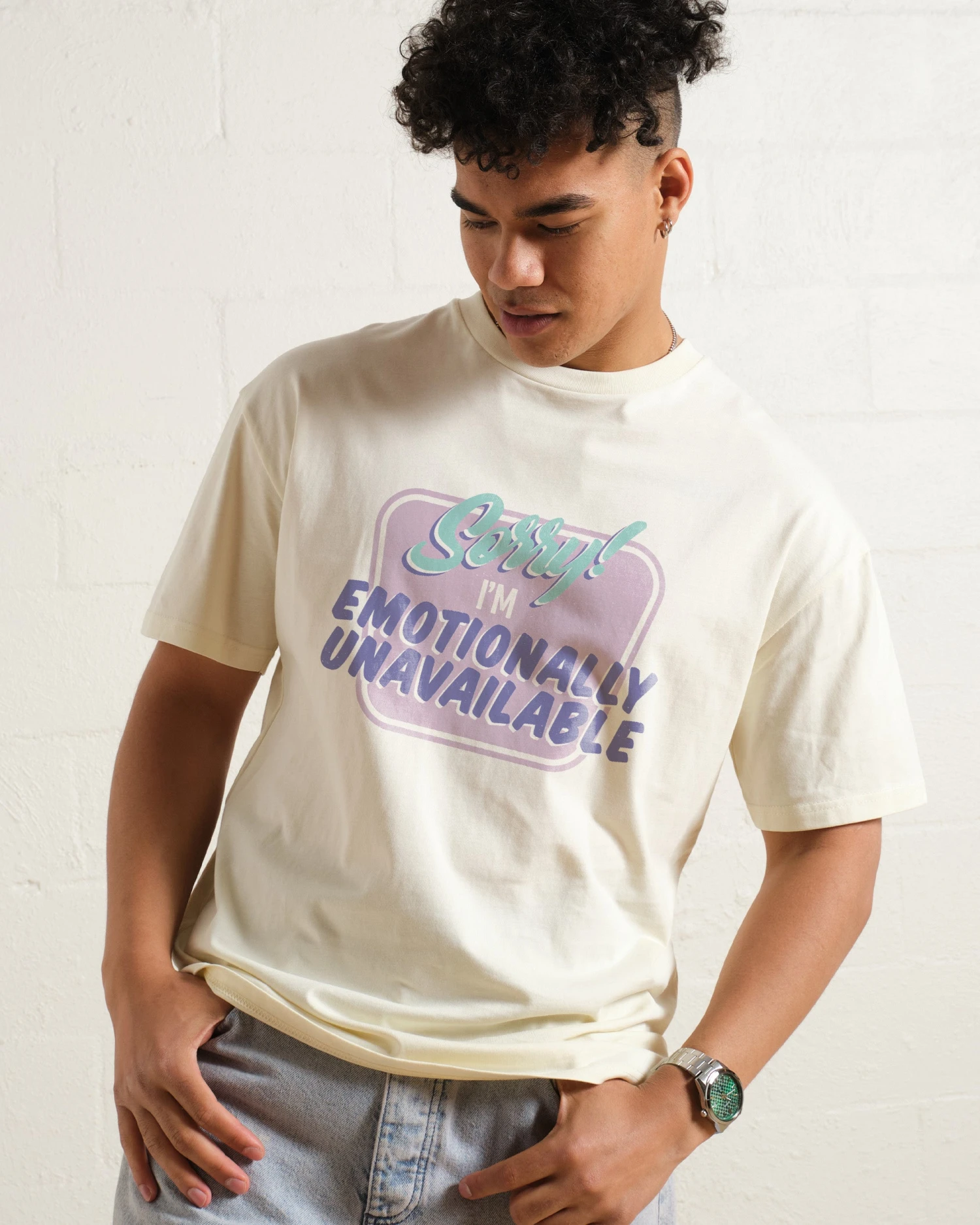 Emotionally Unavailable T-Shirt 4 Emotionally Unavailable T-Shirt - Image 2